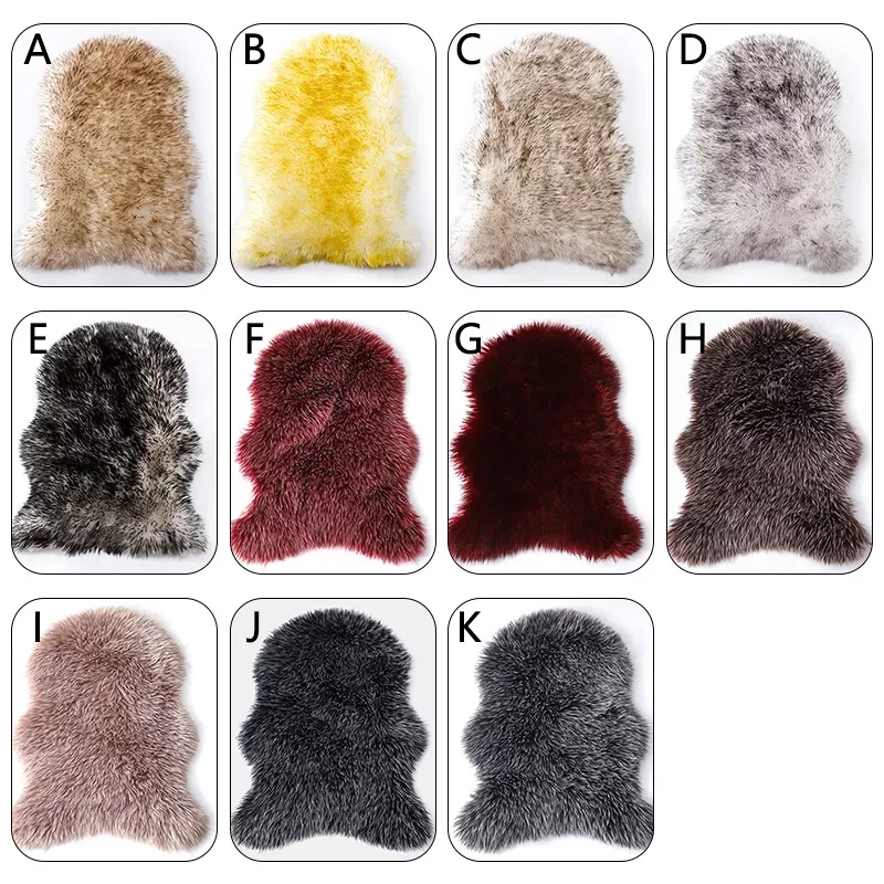 NEW2023 Fur Artificial Sheepskin Rugs For Bedroom Living Room Skin Fur Plain Fluffy Pad Washable Faux Mats New
NEW2023 Fur Artificial Sheepskin Rugs For Bedroom Living Room Skin Fur Plain Fluffy Pad Washable Faux Mats New