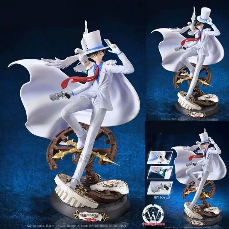 Аниме Meitantei Conan фигурка GK Kaitou Kiddo kustuff Kaito двухсторонняя статуя ПВХ экшн-фигурка коллекционные модели игрушки детские подарки 
Аниме Meitantei Conan фигурка GK Kaitou Kiddo kustuff Kaito двухсторонняя статуя ПВХ экшн-фигурка коллекционные модели игрушки детские подарки