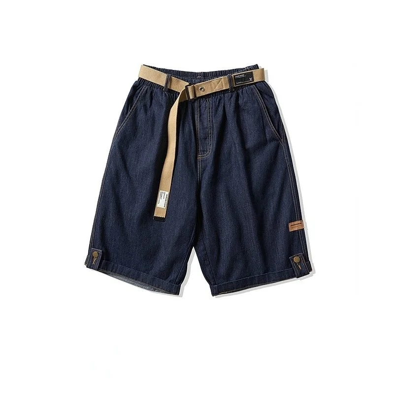 Japanese Style Retro Made Old Washed Straight Denim Shorts Men Fashionable Loose Casual Pants for Summer
Japanese Style Retro Made Old Washed Straight Denim Shorts Men Fashionable Loose Casual Pants for Summer