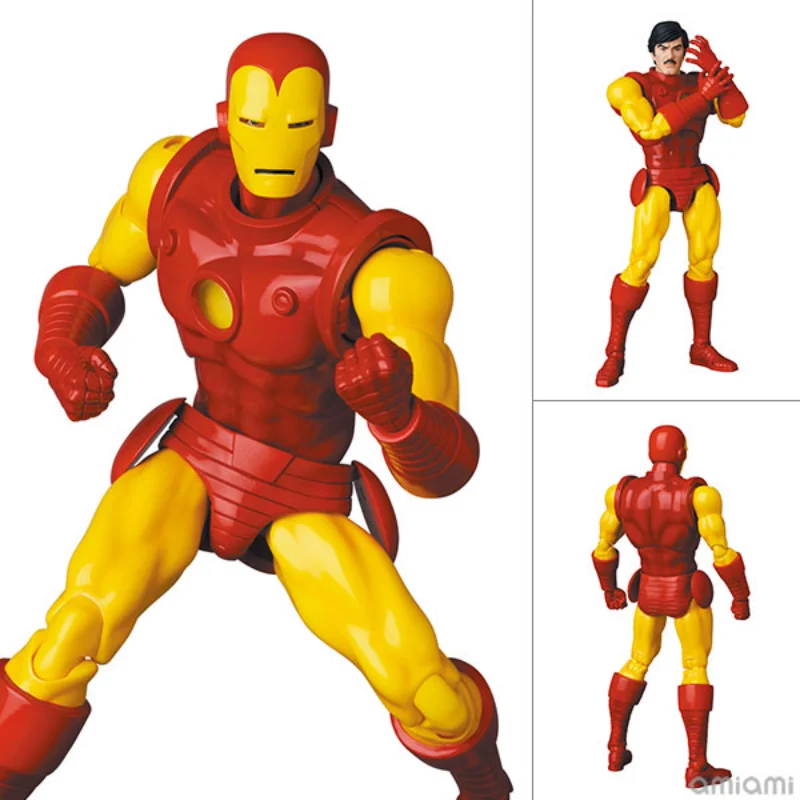 16Cm Medicom Toy Mafex No.165 Iron Man Marvel Movie Action Figure Movable Joint Model Doll Soldier Garage Kit Toys Gift
16Cm Medicom Toy Mafex No.165 Iron Man Marvel Movie Action Figure Movable Joint Model Doll Soldier Garage Kit Toys Gift