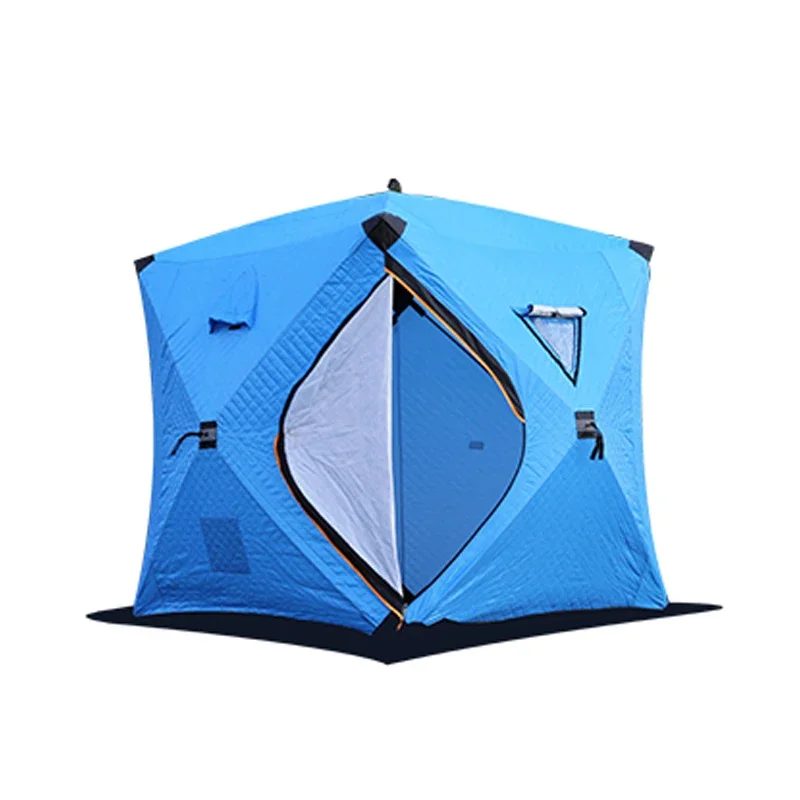 

Factory direct sale Portable Ice Fishing Tent Insulated sauna tent Ice Fishing House Pop-Up Portable Ice Fishing Shelter