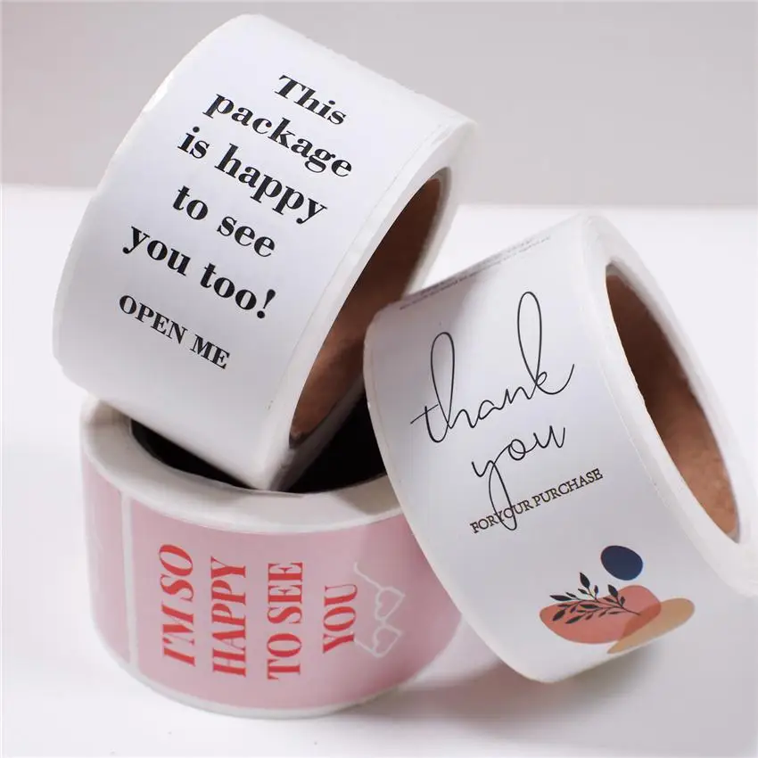 100pcs/roll This Package Is Happy To See You Too Stickers Small Business Gift Box Packaging Decor Thank You Sticker Seal Labels
100pcs/roll This Package Is Happy To See You Too Stickers Small Business Gift Box Packaging Decor Thank You Sticker Seal Labels