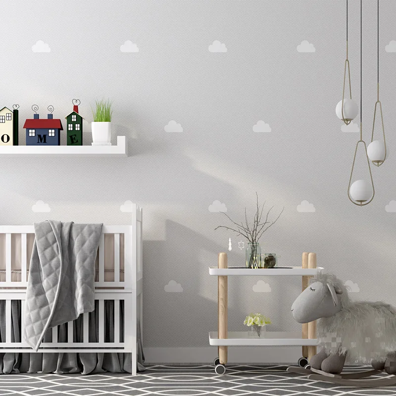 Nordic Style Wallpaper Ins Blue Sky and White Clouds Children's Room Boys and Girls Room Bedroom Princess Background Wall
Nordic Style Wallpaper Ins Blue Sky and White Clouds Children's Room Boys and Girls Room Bedroom Princess Background Wall