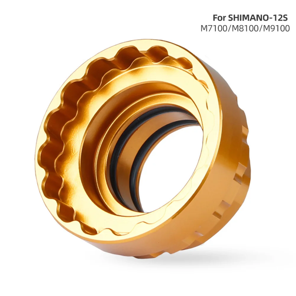 Bottom Bracket Bike Crankset Sleeve 21g 50x26mm Aluminum Alloy Blue/Gold Chainring Ring Wrench Tool For M7100 M8100 M9100
Bottom Bracket Bike Crankset Sleeve 21g 50x26mm Aluminum Alloy Blue/Gold Chainring Ring Wrench Tool For M7100 M8100 M9100