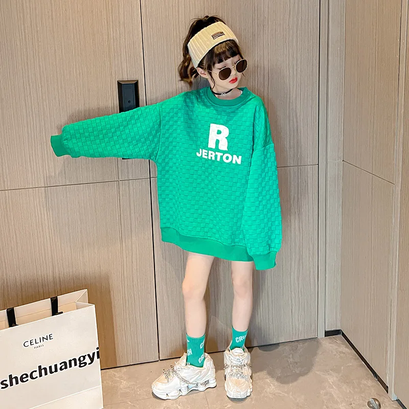8 10 years Girls Long Sweatshirt Fashion Letter Print Tops Teen Girl Spring Fall Outfits
8 10 years Girls Long Sweatshirt Fashion Letter Print Tops Teen Girl Spring Fall Outfits