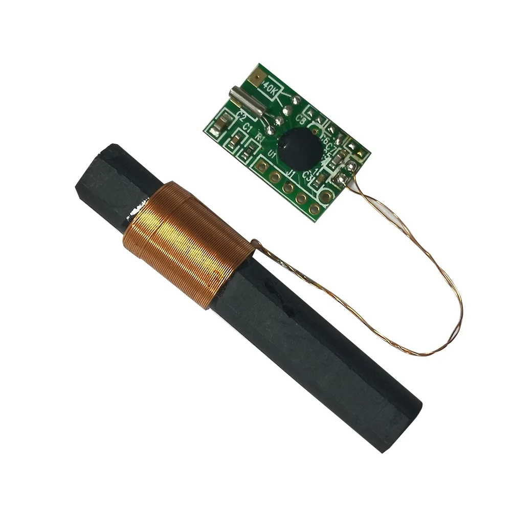 DCF-1060N-MAS Receiver Module Radio Time Arduino Module Antenna Radio Clock DCF/77.5KHz Single Frequency 22.0x13.5x1.0mm/FR4
DCF-1060N-MAS Receiver Module Radio Time Arduino Module Antenna Radio Clock DCF/77.5KHz Single Frequency 22.0x13.5x1.0mm/FR4