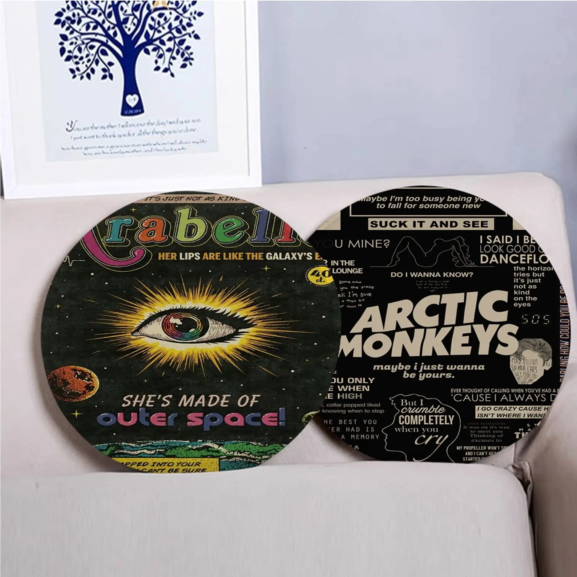 Rock Band Arctic Monkeys Tie Rope Dining Chair Cushion Circular Decoration Seat For Office Desk Outdoor Garden Cushions
Rock Band Arctic Monkeys Tie Rope Dining Chair Cushion Circular Decoration Seat For Office Desk Outdoor Garden Cushions