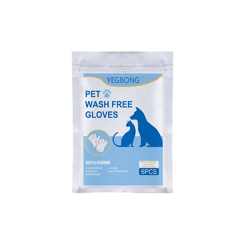 6Pcs/Bag Pet Disposable Cleaning Gloves Wash Free Cats Dogs SPA Bath Supplies Massage Non Woven Fabric No Rinse Soft Eye Wipes
6Pcs/Bag Pet Disposable Cleaning Gloves Wash Free Cats Dogs SPA Bath Supplies Massage Non Woven Fabric No Rinse Soft Eye Wipes