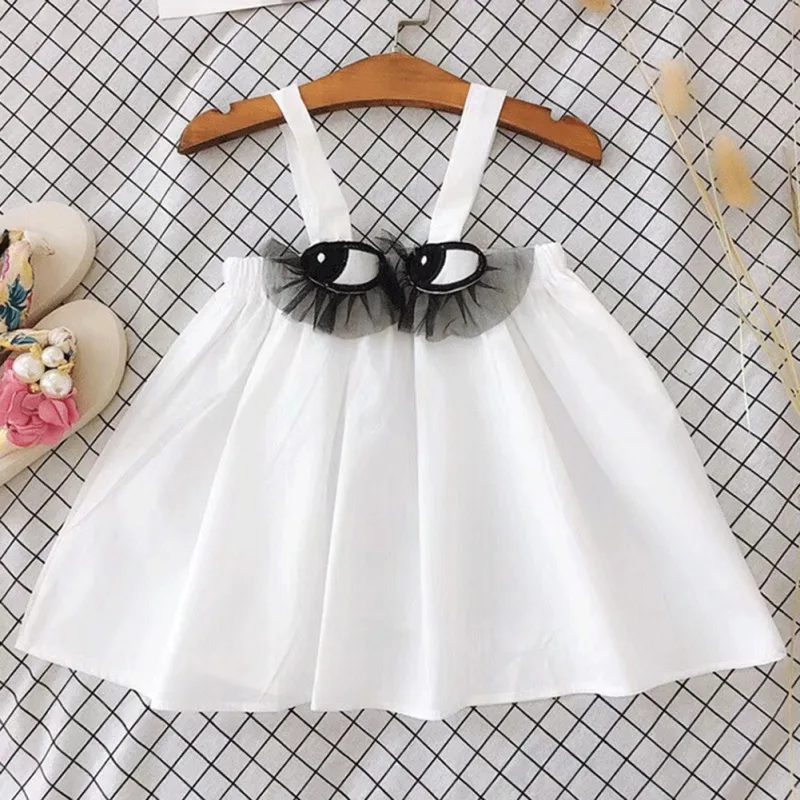 Toddler Baby Girls Sleeveless Dress Cartoon Big Eyes Cotton Dress Summer Fashion Casual Dresses
Toddler Baby Girls Sleeveless Dress Cartoon Big Eyes Cotton Dress Summer Fashion Casual Dresses