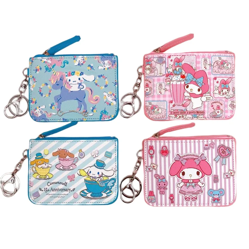 Kawaii My Melody Coin Purse Sanrio Anime Cinnamoroll Cute Cartoon Character Girly Heart Pu Leather Wallet Toy for Girls
Kawaii My Melody Coin Purse Sanrio Anime Cinnamoroll Cute Cartoon Character Girly Heart Pu Leather Wallet Toy for Girls