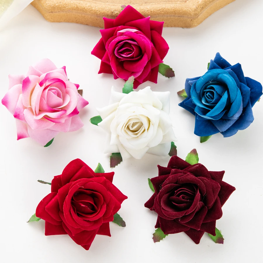 6Cm 100Pcs Red Flannel Curled Roses for Scrapbook Christmas Home Decor Wedding Garden Diy Candy Box Artificial Flowers Wholesale
6Cm 100Pcs Red Flannel Curled Roses for Scrapbook Christmas Home Decor Wedding Garden Diy Candy Box Artificial Flowers Wholesale