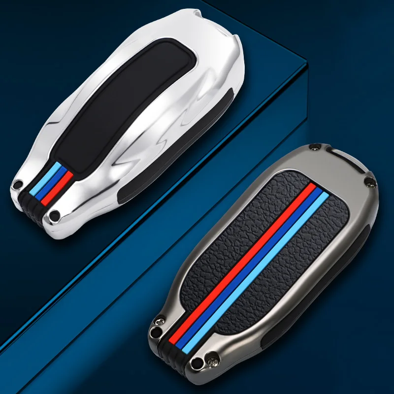 Модный чехол для автомобильного ключа из цинкового сплава, полная крышка для Tesla Model 3/S/Y, автостайлинг, аксессуары для брелока с дистанционным управлением 
Модный чехол для автомобильного ключа из цинкового сплава, полная крышка для Tesla Model 3/S/Y, автостайлинг, аксессуары для брелока с дистанционным управлением