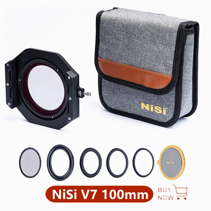 

NiSi V7 100mm Filter Holder Kit with True Color NC CPL Polarizer and Lens Cap for Canon Sony Wide Angle Lens photography