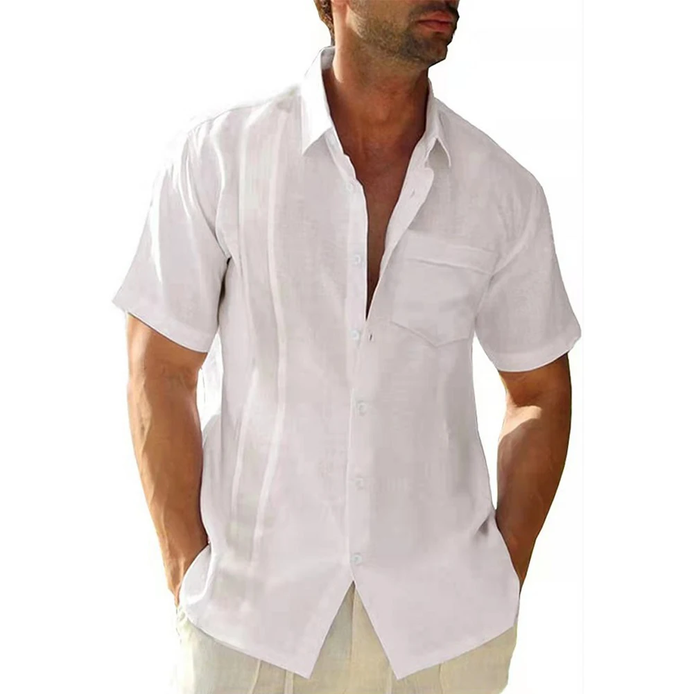 Мужские повседневные Летние кубинские пляжные футболки Guayabera, Классическая рубашка с коротким рукавом, блузка, топ доступны в различных цве...
Мужские повседневные Летние кубинские пляжные футболки Guayabera, Классическая рубашка с коротким рукавом, блузка, топ доступны в различных цве...