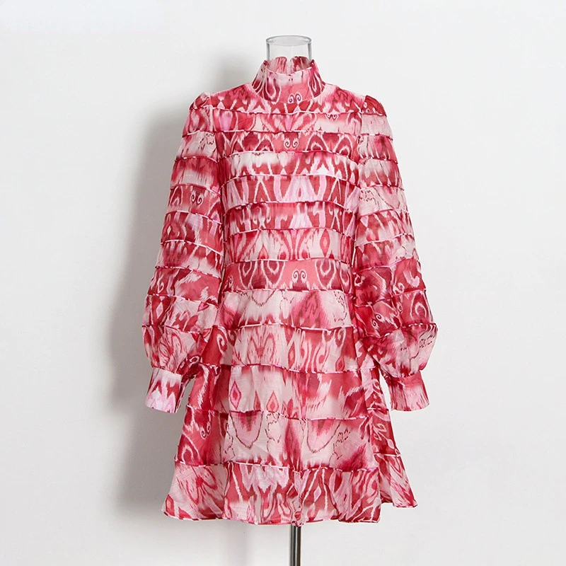 2022 New Sweet Women Dress Elegant Turtleneck Print Mini Dress Women Spring Summer Lantern Sleeve A-line Zipper Vintage Printed
2022 New Sweet Women Dress Elegant Turtleneck Print Mini Dress Women Spring Summer Lantern Sleeve A-line Zipper Vintage Printed