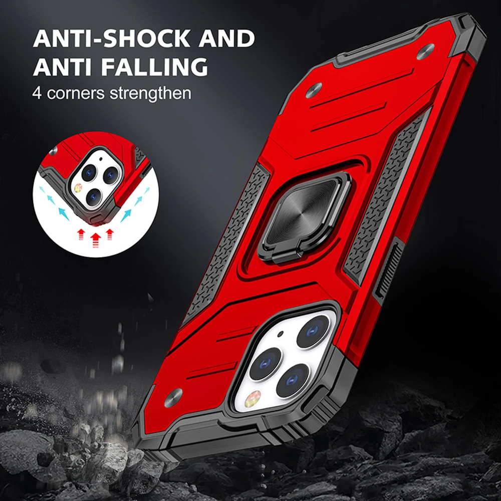 100 шт. роскошный защитный чехол с магнитным кольцом для iPhone 11 12 13Pro Max X XS XR 6G 7G 8G SE2020 6 7 8 Plus, противоударный чехол-накладка
100 шт. роскошный защитный чехол с магнитным кольцом для iPhone 11 12 13Pro Max X XS XR 6G 7G 8G SE2020 6 7 8 Plus, противоударный чехол-накладка