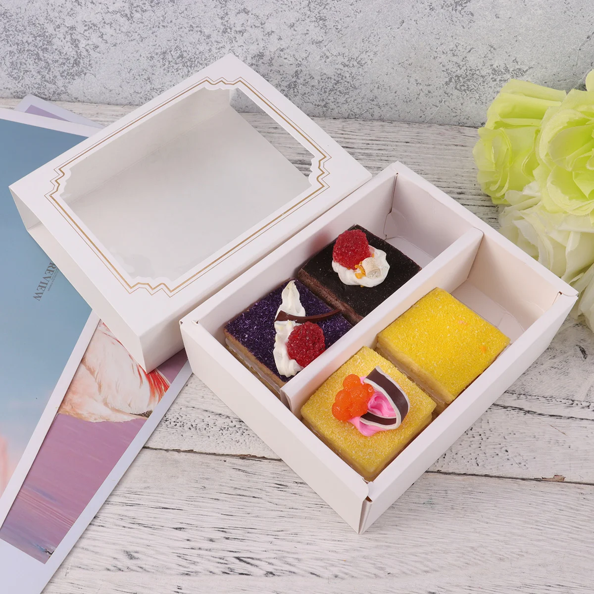 10 Pcs Macaron Cake Box Macaroon Packaging Boxes Container Gift White Cardboard
10 Pcs Macaron Cake Box Macaroon Packaging Boxes Container Gift White Cardboard