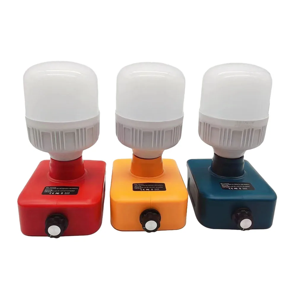 MWK18V Lithium Battery Compatible LED Work Light Adjustable Brightness E27 Bulb Perfect for Home Lighting and Outdoor Camping
MWK18V Lithium Battery Compatible LED Work Light Adjustable Brightness E27 Bulb Perfect for Home Lighting and Outdoor Camping