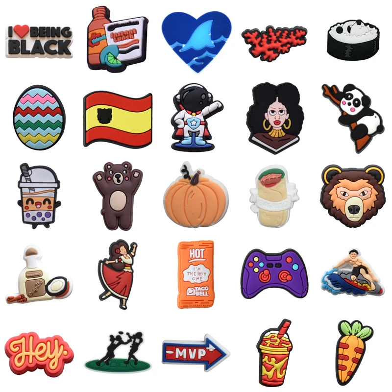 Women Charm Shoe Charms Boy Kids Men Decorations for Crocs Para Pins Girl Shoes Accessories Gifts Wholesale Bulk Set Jeans Packs
Women Charm Shoe Charms Boy Kids Men Decorations for Crocs Para Pins Girl Shoes Accessories Gifts Wholesale Bulk Set Jeans Packs