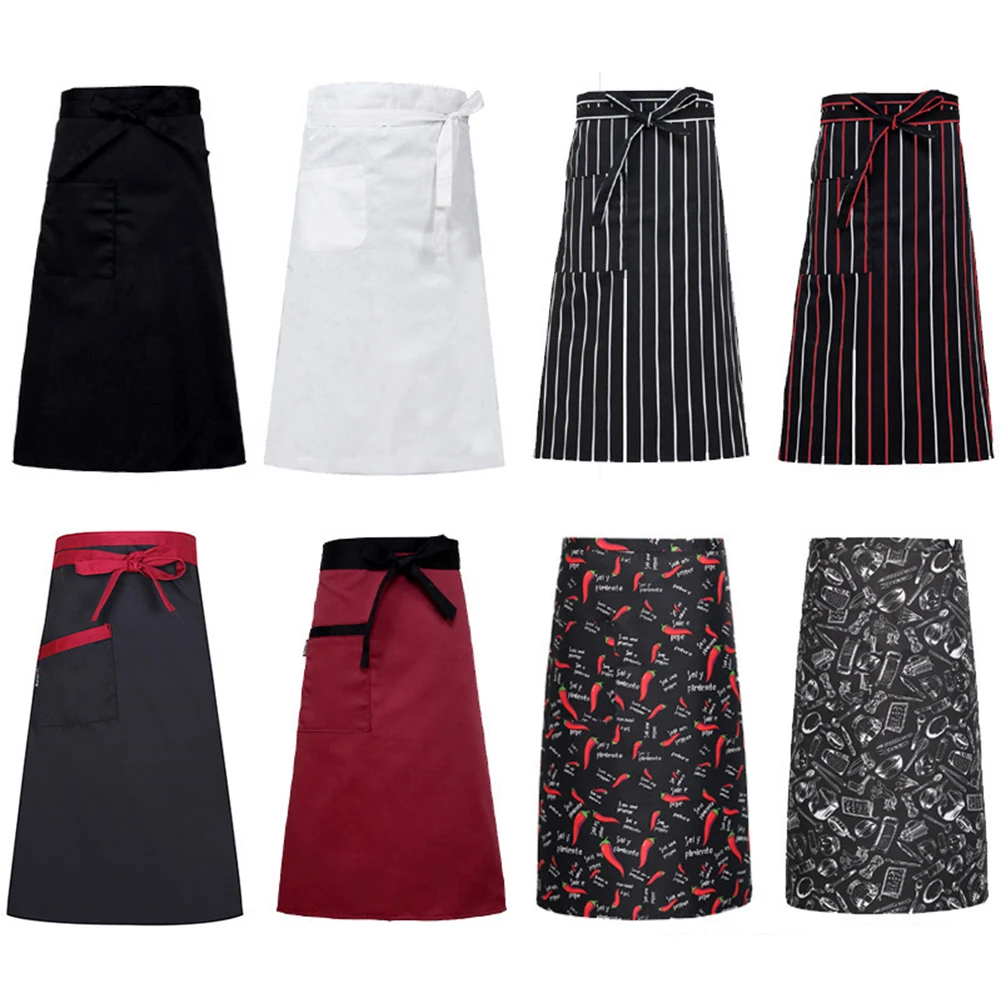 68*68cm Kitchen Aprons Half-Length Long Waist Apron Polycotton Striped Catering Chefs Waiters Apron Kitchen Cooking Supplies
68*68cm Kitchen Aprons Half-Length Long Waist Apron Polycotton Striped Catering Chefs Waiters Apron Kitchen Cooking Supplies