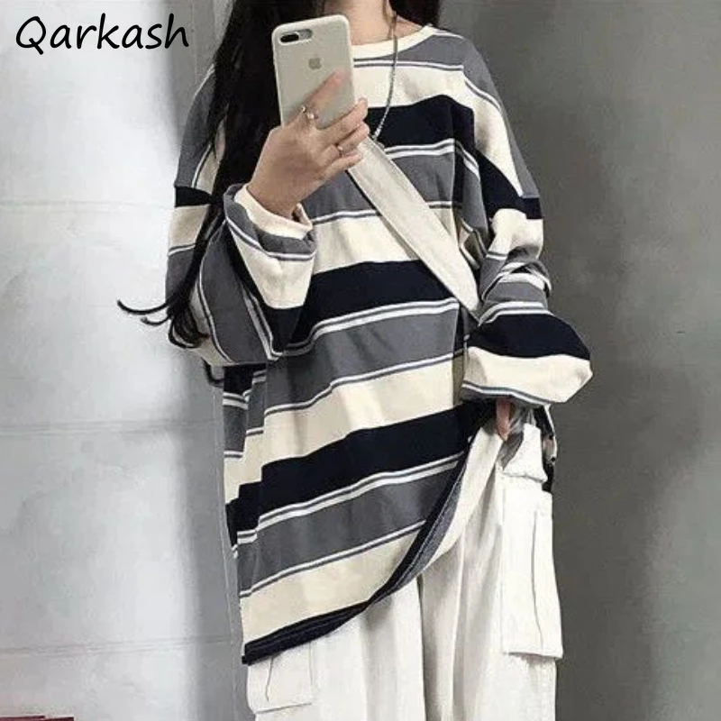 Striped Sweatshirts Women Clothing Baggy Cool Autumn Streetwear Unisex All-match Aesthetic Vintage Personality Joggers Ulzzang
Striped Sweatshirts Women Clothing Baggy Cool Autumn Streetwear Unisex All-match Aesthetic Vintage Personality Joggers Ulzzang