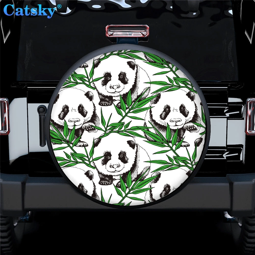 Car Accessories White Panda Spare Tire Protect Cover,Custom Animal Spare Tire Decoration Spare Tire Cover Without Backup Hole
Car Accessories White Panda Spare Tire Protect Cover,Custom Animal Spare Tire Decoration Spare Tire Cover Without Backup Hole