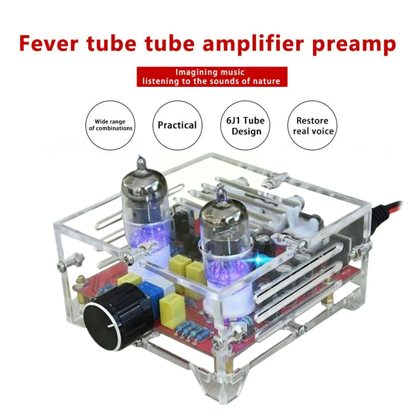 Xh-a201 Fever Grade 6j1 Tube Mmachine Power Amplifier Aaudio Termination Board Ppanel Sound Crystal First-cclass S7l7
Xh-a201 Fever Grade 6j1 Tube Mmachine Power Amplifier Aaudio Termination Board Ppanel Sound Crystal First-cclass S7l7