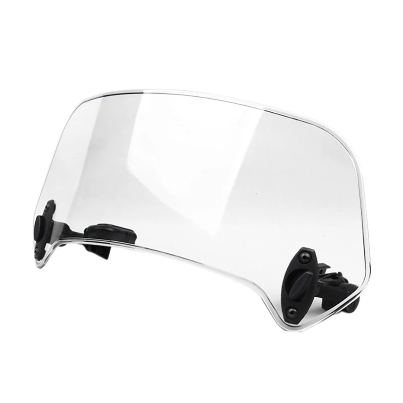 2X Transparent Color Universal Motorcycle Adjustable Wind Screen Extension Windshield Spoiler Air Deflector 28.5X12x21cm
2X Transparent Color Universal Motorcycle Adjustable Wind Screen Extension Windshield Spoiler Air Deflector 28.5X12x21cm