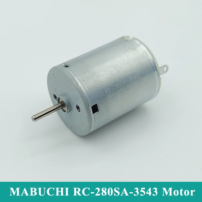

Mabuchi RC-280SA-3543 Mini 280 Motor DC 3V 4.5V 5V 17500RPM High Speed Carbon Brush Motor For Fans Juicer Water Pump Beauty Tool