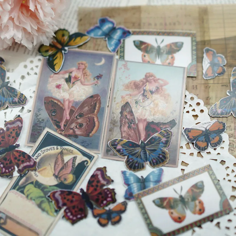 17PCS Butterfly Beauty Stickers Crafts And Scrapbooking stickers book Student label Decorative sticker DIY Stationery
17PCS Butterfly Beauty Stickers Crafts And Scrapbooking stickers book Student label Decorative sticker DIY Stationery