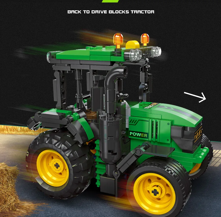 2023 City Creativity Tractor Building Block Technical Rural Farm Bricks Kids Toys Baby Gift
2023 City Creativity Tractor Building Block Technical Rural Farm Bricks Kids Toys Baby Gift