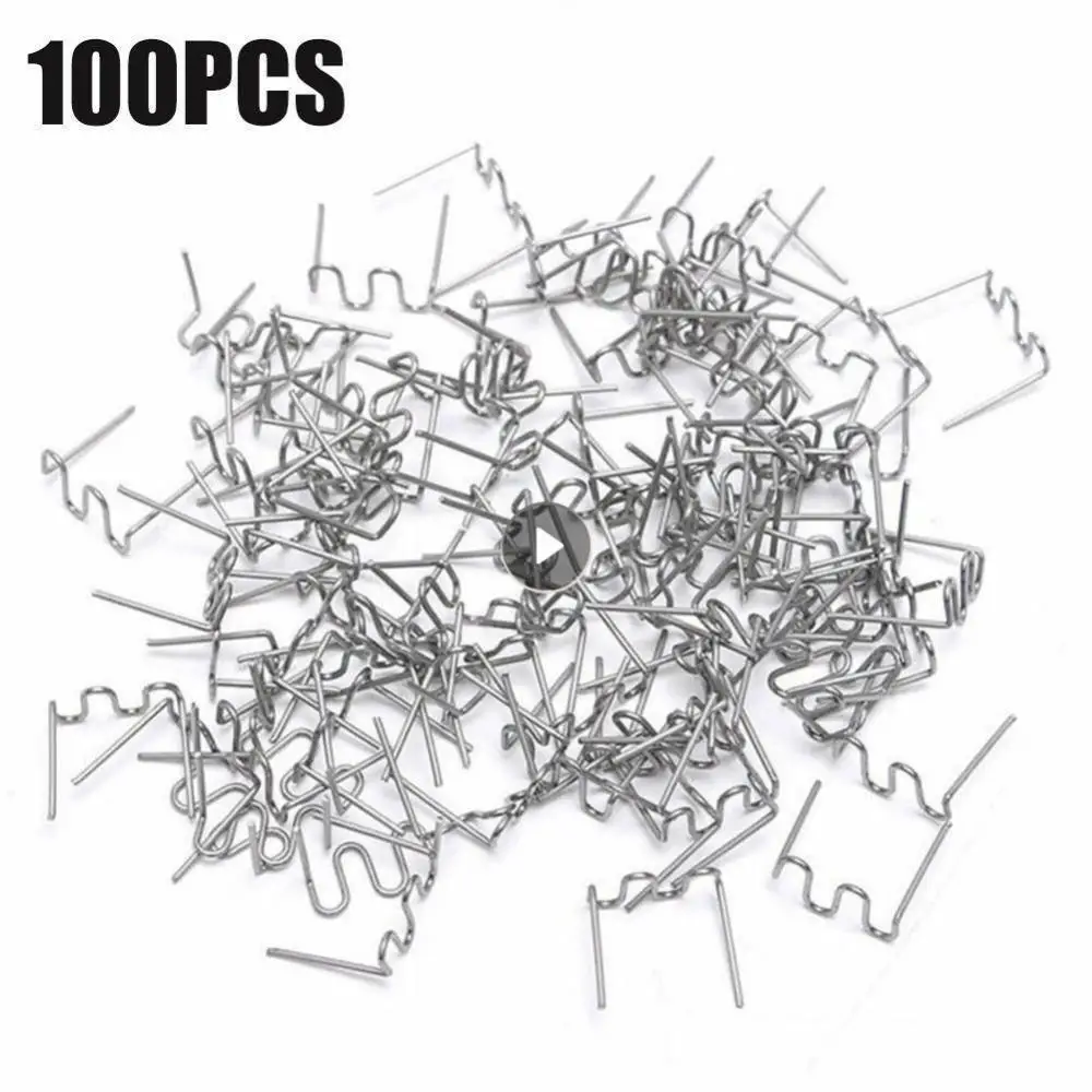 100PCS Plastic Welders Hot Stapler Staples For Plastic Welders Repair Hot Welding Machine Welding Bumper Car Repair Tool
100PCS Plastic Welders Hot Stapler Staples For Plastic Welders Repair Hot Welding Machine Welding Bumper Car Repair Tool