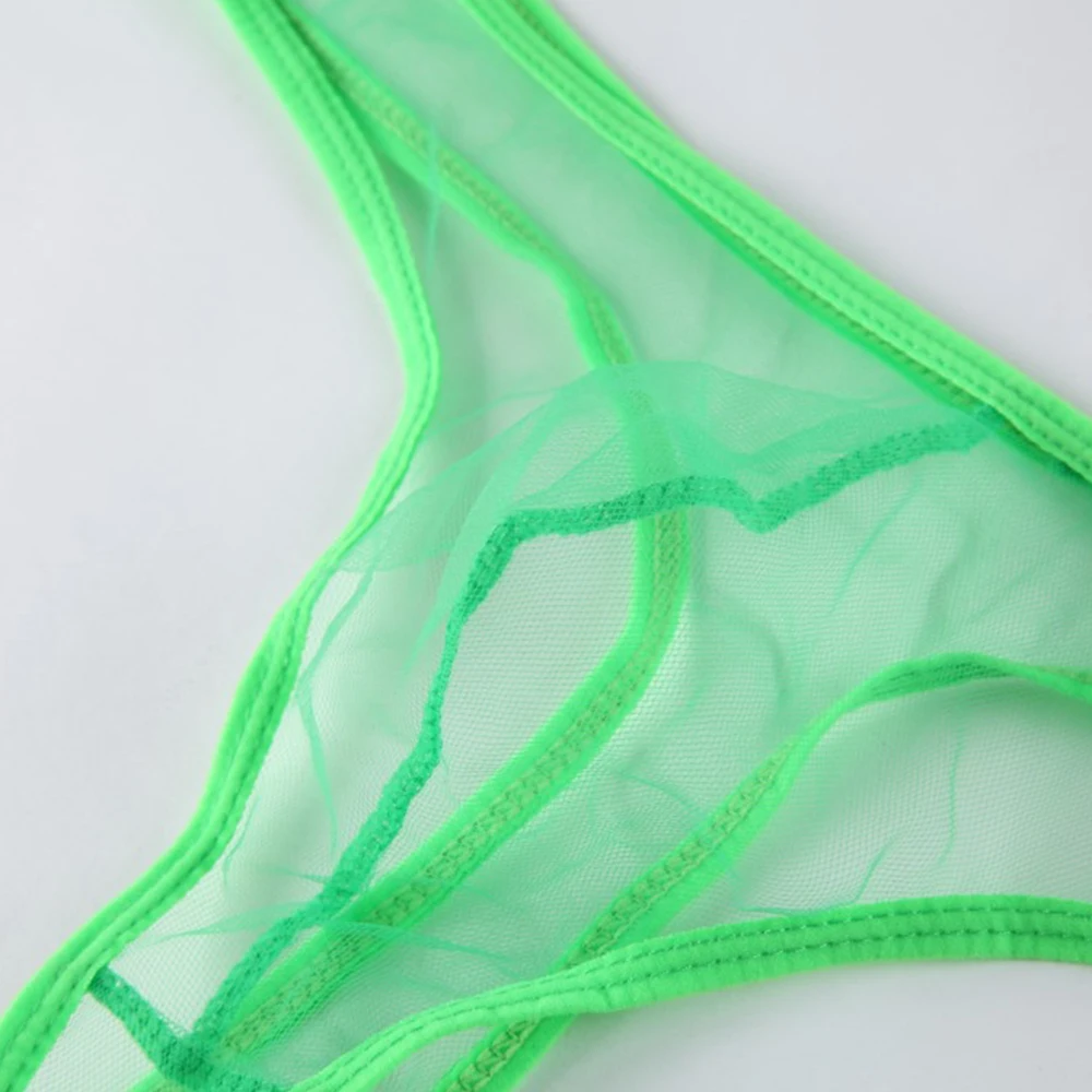 Men Briefs See-Through Thong Pouch Panties Low-Waist Underpant Fine Mesh Underwear Breathable Shorts Large Size Sensual Lingerie
Men Briefs See-Through Thong Pouch Panties Low-Waist Underpant Fine Mesh Underwear Breathable Shorts Large Size Sensual Lingerie