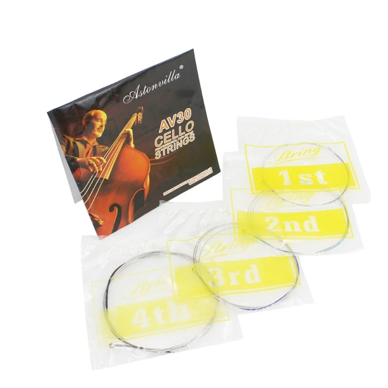 Universal Cello Strings Replacement for Professional and Student Cello Players
Universal Cello Strings Replacement for Professional and Student Cello Players