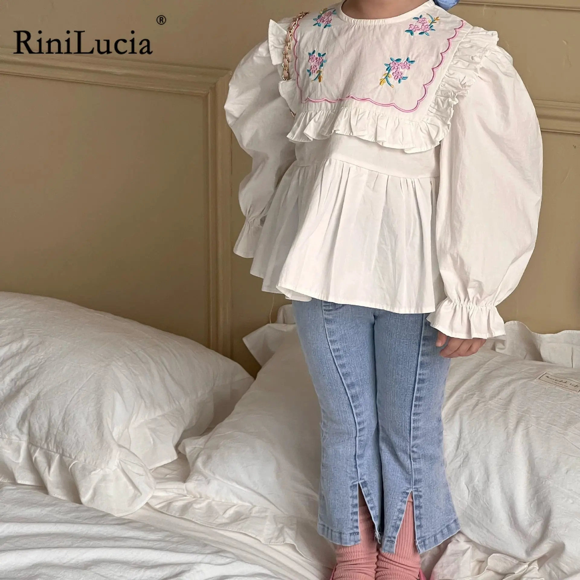 RiniLucia Autumn Kids Baby Girls Floral Ruffle Shirt For Girls Shirt Kids Baby Girl Shirt Baby Girls Children's Clothes Shirt
RiniLucia Autumn Kids Baby Girls Floral Ruffle Shirt For Girls Shirt Kids Baby Girl Shirt Baby Girls Children's Clothes Shirt