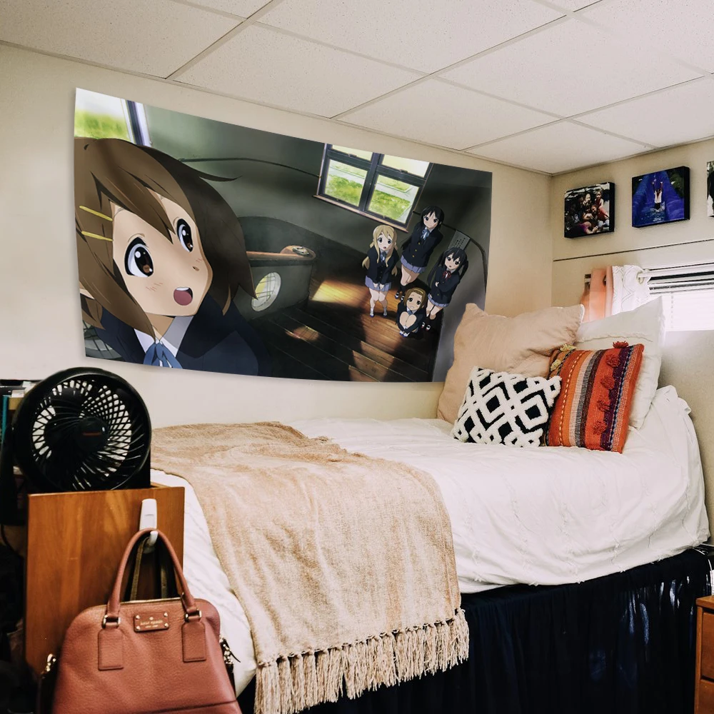 Японский аниме гобелен K-On! 100% полиэстер 
Японский аниме гобелен K-On! 100% полиэстер