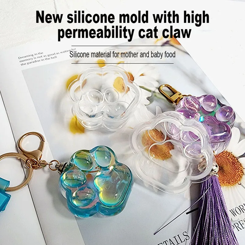 DIY Cat's Claw Silicone Mold High Lens Food Grade Cake Baking Handicraft Candle Epoxy Pendant Decoration Home Accessories
DIY Cat's Claw Silicone Mold High Lens Food Grade Cake Baking Handicraft Candle Epoxy Pendant Decoration Home Accessories