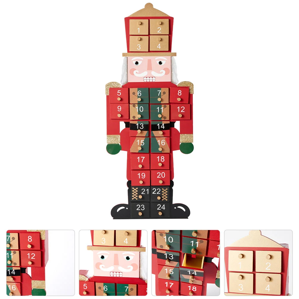 Calendar Advent Countdown Christmasnutcracker Wooden Decor Holiday Drawer Decorationhome Fillabledaysdrawers Party Table
Calendar Advent Countdown Christmasnutcracker Wooden Decor Holiday Drawer Decorationhome Fillabledaysdrawers Party Table