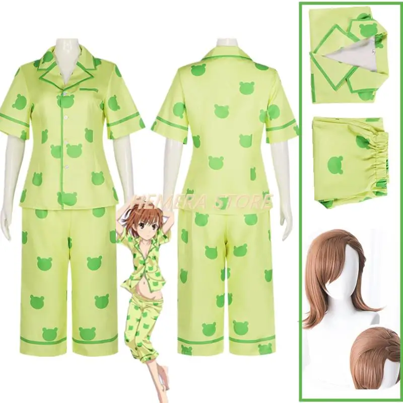 Misaka Mikoto Cosplay Anime Toaru Kagaku No Railgun Cosplay Costume Girl Cute Daily Pajamas Halloween Carnival Suit New Skin
Misaka Mikoto Cosplay Anime Toaru Kagaku No Railgun Cosplay Costume Girl Cute Daily Pajamas Halloween Carnival Suit New Skin