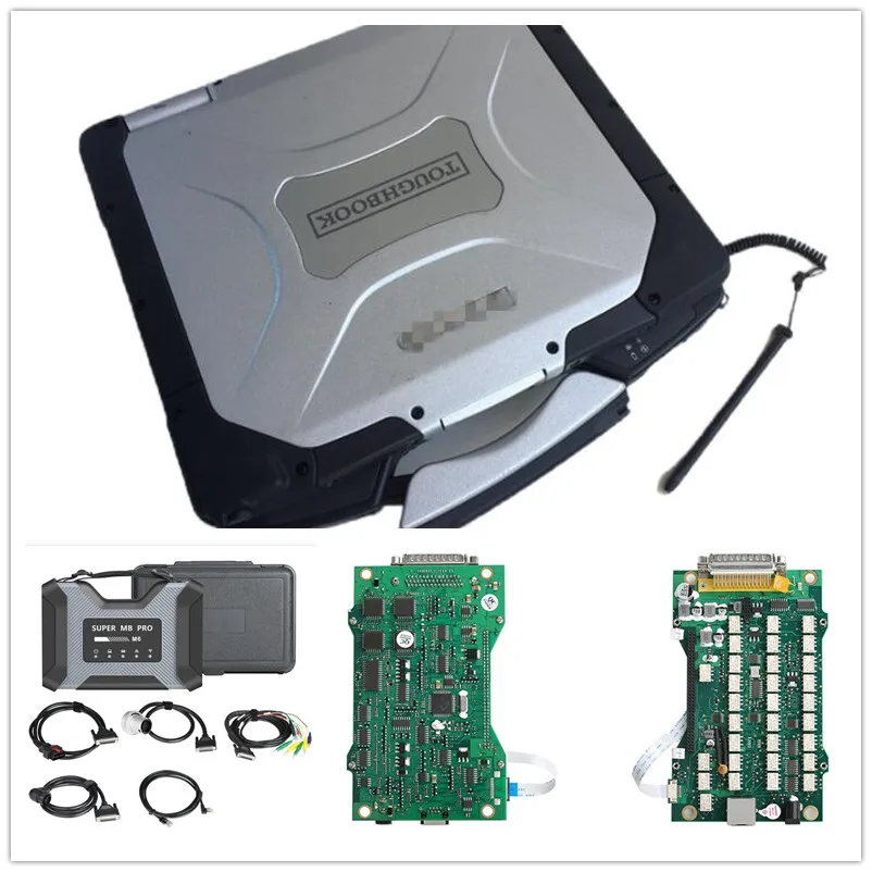 Super MB Pro M6 WiFi Star Diagnosis with 2022.06 Software Multi-langugae in CF-30 CF30 Laptop OBD Code Scanner for MB Truck Car
Super MB Pro M6 WiFi Star Diagnosis with 2022.06 Software Multi-langugae in CF-30 CF30 Laptop OBD Code Scanner for MB Truck Car