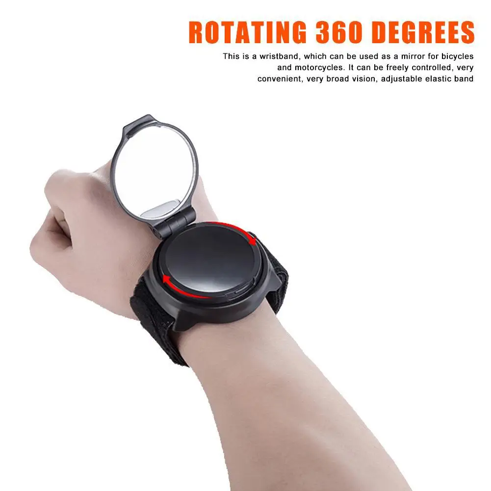 Bicycle Arm Wrist Rearview 360 Degree Rotate Mirror MTB Safety Riding Wrist Strap Back Rear View Bicycle Accessories
Bicycle Arm Wrist Rearview 360 Degree Rotate Mirror MTB Safety Riding Wrist Strap Back Rear View Bicycle Accessories