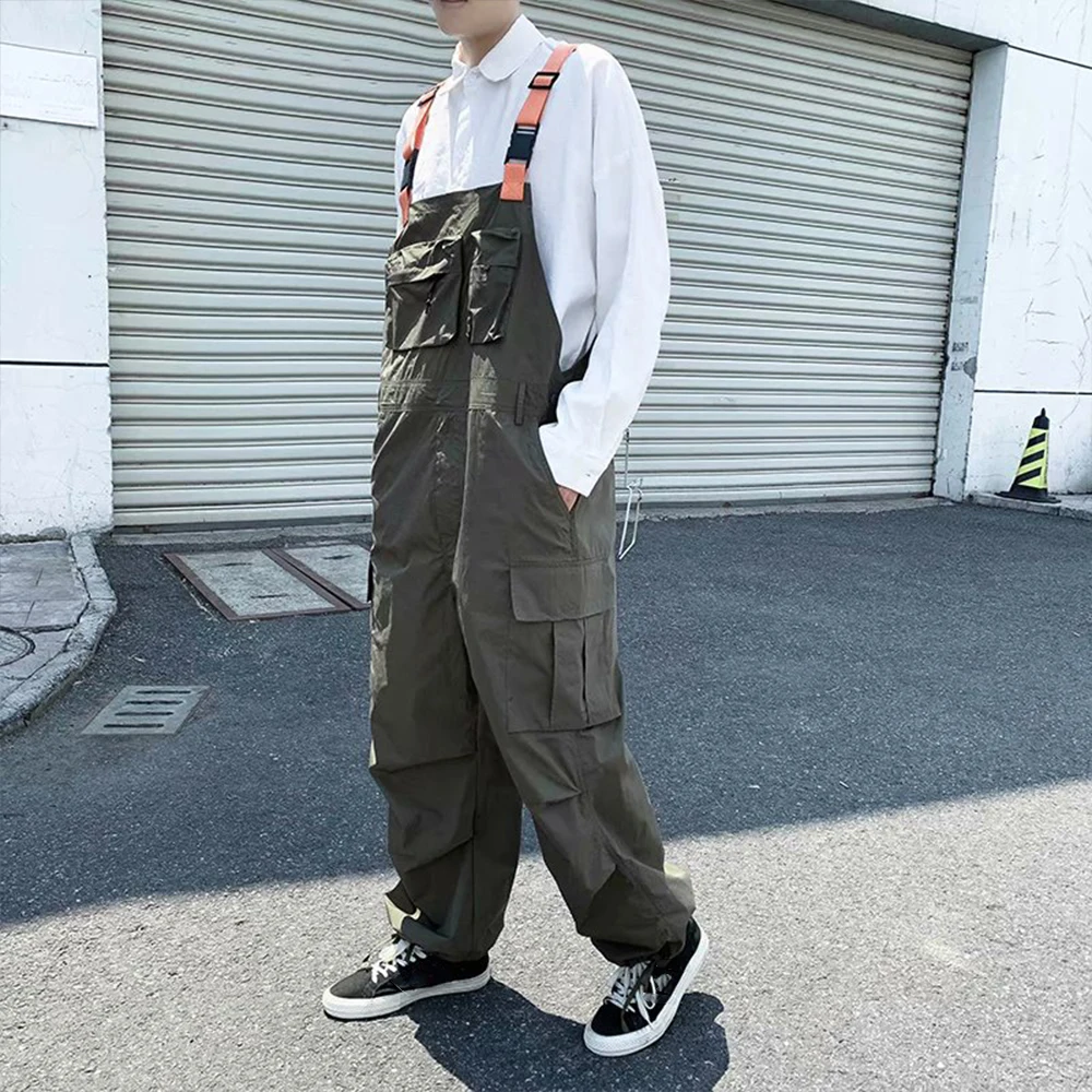 Men's Bib Overalls Trousers Multiple Pockets Casual Work Coveralls Dungarees Cargo Pants Jumpsuit Trousers Men Clothing
Men's Bib Overalls Trousers Multiple Pockets Casual Work Coveralls Dungarees Cargo Pants Jumpsuit Trousers Men Clothing