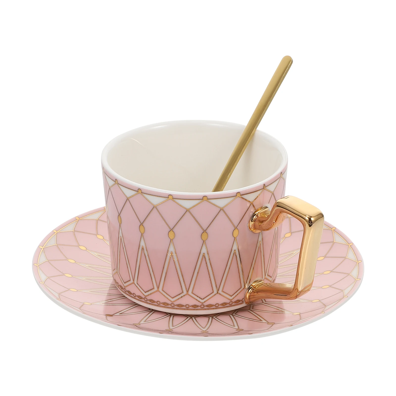 European Style Ceramic Coffee Mug Water Drinking Cup Milk Juice Tea Cup With Tray And Spoon Classical Home Office Tableware
European Style Ceramic Coffee Mug Water Drinking Cup Milk Juice Tea Cup With Tray And Spoon Classical Home Office Tableware