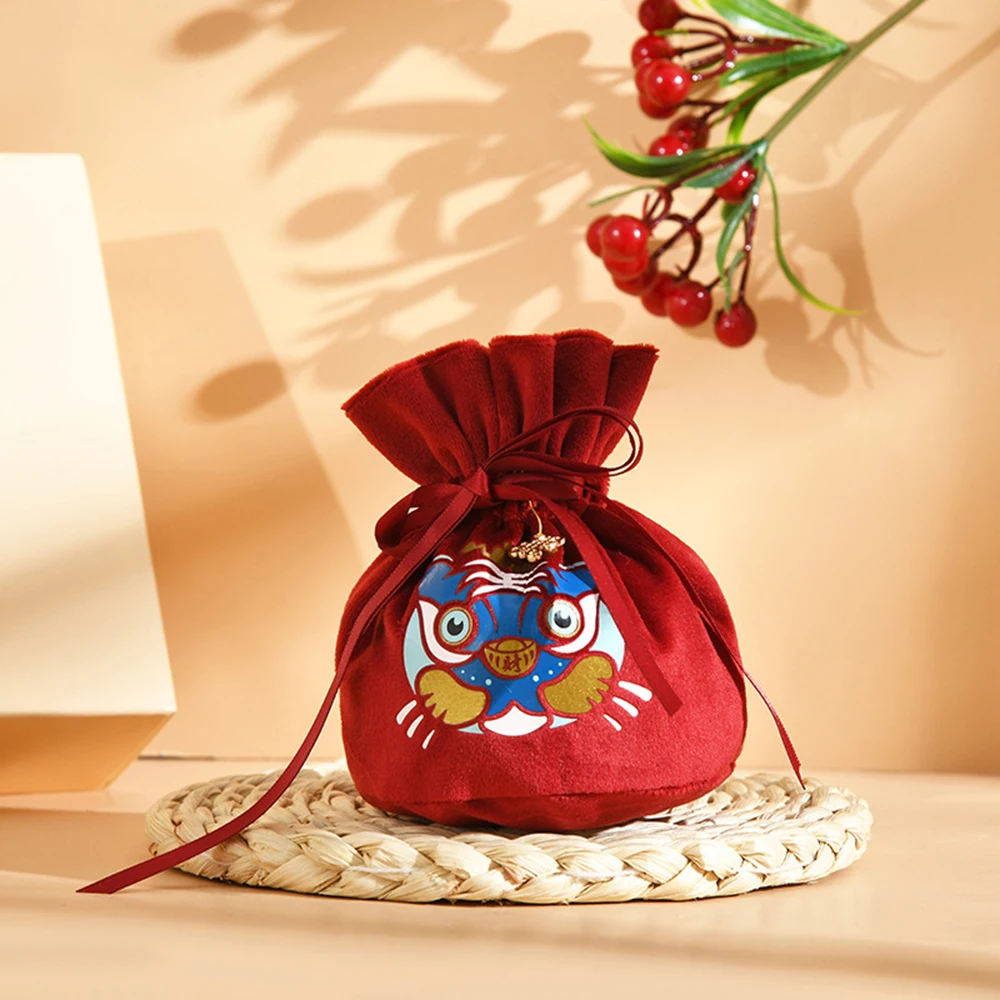 Velvet Cute Tiger Candy Bag Drawstring Gift Packing New Year Tiger Chocolate Candy Bags Wedding Birthday Party Jewelry Organizer
Velvet Cute Tiger Candy Bag Drawstring Gift Packing New Year Tiger Chocolate Candy Bags Wedding Birthday Party Jewelry Organizer