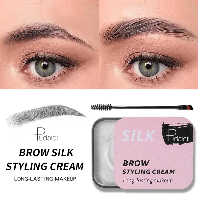 

Pudaier Natural Wild Eyebrow Shaping Soap Eyebrow Cream Colorless Moisturizing Natural Hot Sale Eye Brow Pencil Eyebrow Makeup