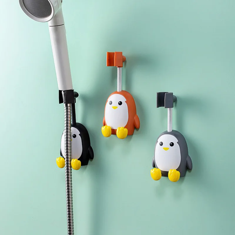 Bath Shower Head Bracket Holder Adjustable Wall Mounted Showerhead Shower Stand Rack Cartoon Penguin Shower Rack for Kids
Bath Shower Head Bracket Holder Adjustable Wall Mounted Showerhead Shower Stand Rack Cartoon Penguin Shower Rack for Kids