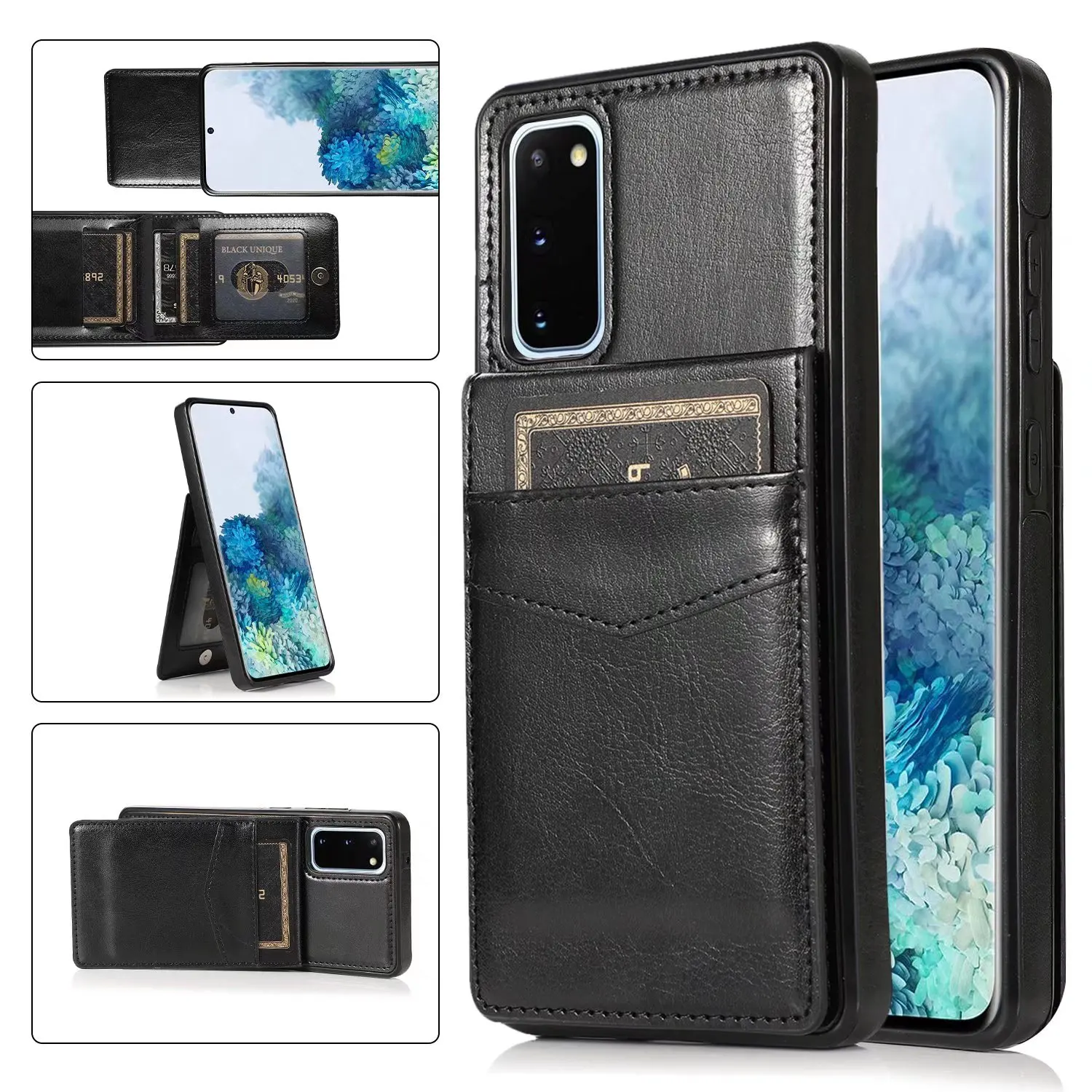 Luxury Leather Wallet Case For Samsung note8/9/10plus/20/20ultra GalaxyS20 S20plus S20FE Card Holder Stand Phone Bags Cover
Luxury Leather Wallet Case For Samsung note8/9/10plus/20/20ultra GalaxyS20 S20plus S20FE Card Holder Stand Phone Bags Cover