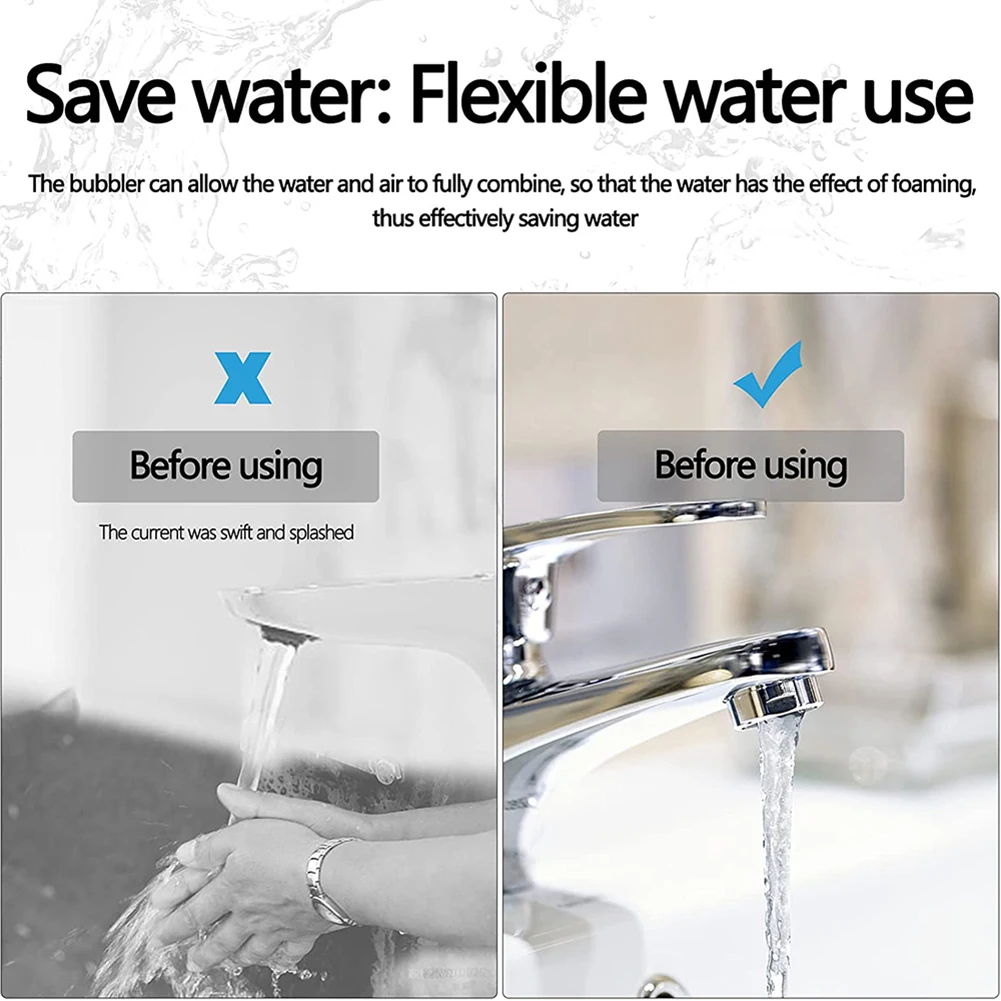 3pcs 24mm Water Saving Faucet Tap Aerator Replaceable Filter Mixed Nozzle Bathroom Faucet Water Mouth Flowers Prevent Splash
3pcs 24mm Water Saving Faucet Tap Aerator Replaceable Filter Mixed Nozzle Bathroom Faucet Water Mouth Flowers Prevent Splash