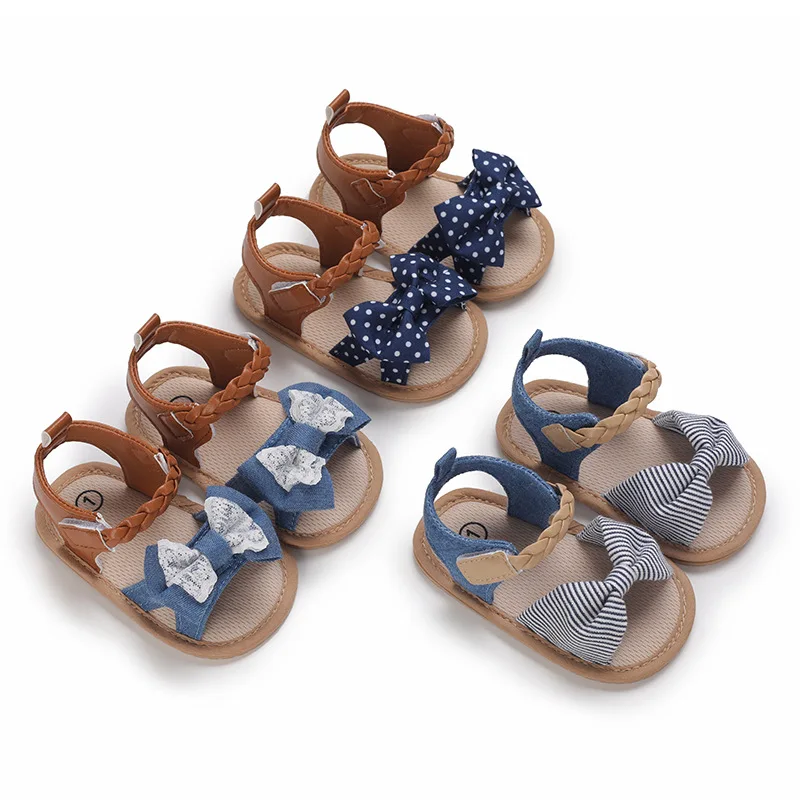 Children Baby Crib Shoes Non-Slip Bowknot Toddlers Newborn Infantil Sandals Kids Girls Flat Footwear Floral
Children Baby Crib Shoes Non-Slip Bowknot Toddlers Newborn Infantil Sandals Kids Girls Flat Footwear Floral