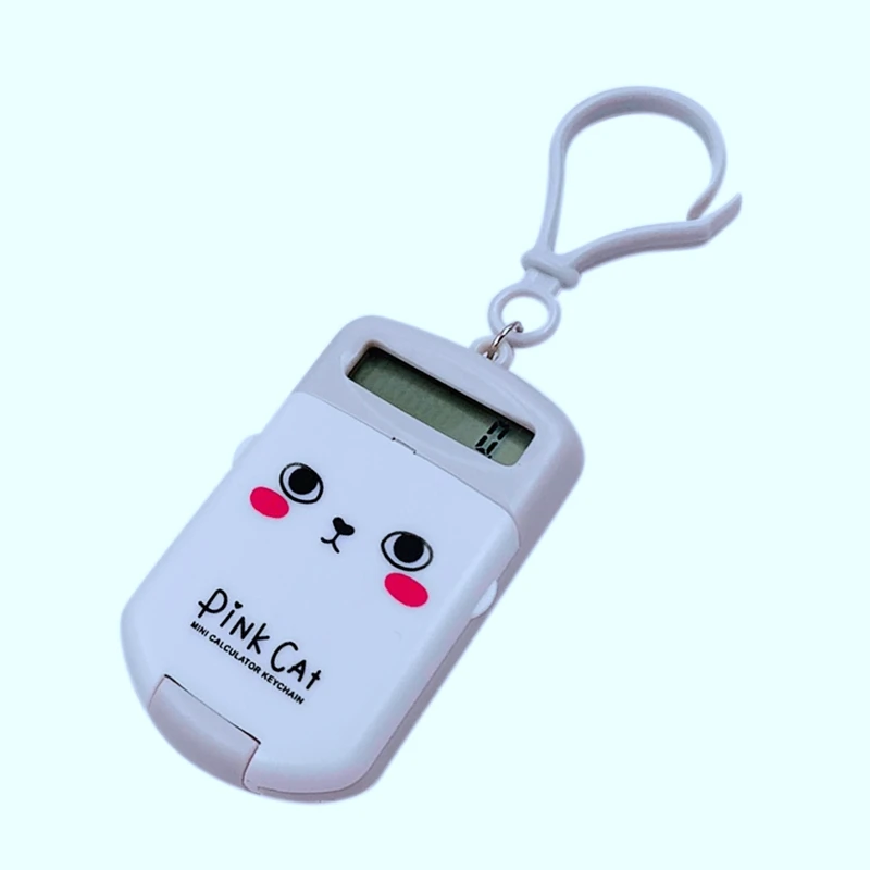 Portable Digit Calculator Mini Calculator Cartoon Cute Keychain Office Supplies Special Calculator For Student
Portable Digit Calculator Mini Calculator Cartoon Cute Keychain Office Supplies Special Calculator For Student